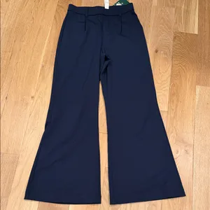 HALARA Navy flare leg Women's trouser Pants‎ small thumbnail 1