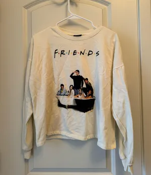 Vintage 90s Friends TV Show Sweatshirt medium thumbnail 1