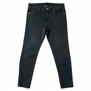 ZARA Basic Denim Black Low Rise, Skinny Jeans, US10 thumbnail 5