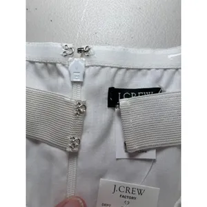 J.Crew Factory Lorelei Deco Dot Dress NWT White Strapless A-Line Size 4 thumbnail 7