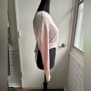 Lululemon Gather and Grow Wrap Top 6‎ athleisure workout yoga outdoor layered thumbnail 4