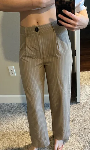 Princess Polly Pinstripe Pants thumbnail 1