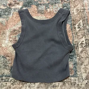 Grey Brandy Melville Tank Top thumbnail 2