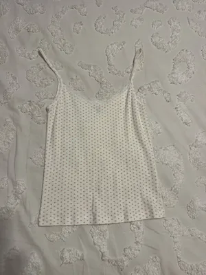 Brandy Melville Tank Top White Lace thumbnail 2