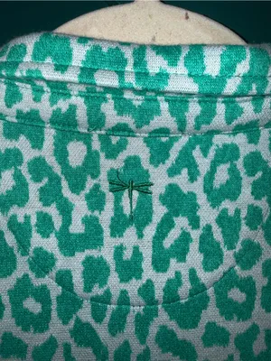 Tyler Boe Shirt Sleeve Polo Leopard Rosette Print Preppy Bold Streetwear thumbnail 8