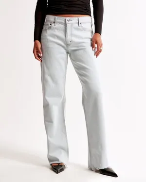 Abercrombie Baggy Mid-Rise Jeans Curve Love thumbnail 3