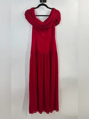 Lovers and Friends Blake Maxi Dress in Red thumbnail 5