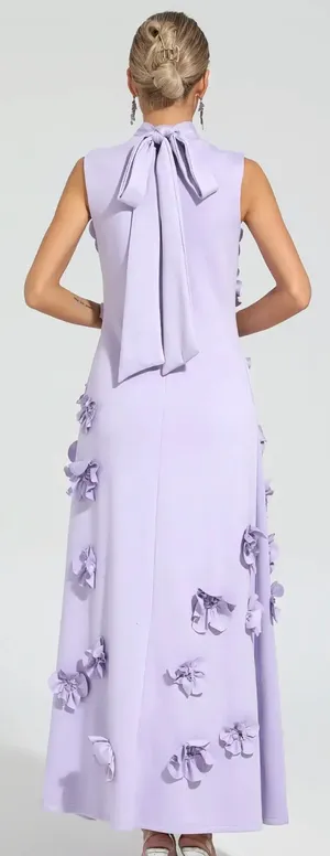 Catch all Purple Maxi Dress thumbnail 2