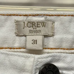 J Crew White Ankle Jeans thumbnail 2