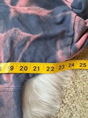 Alo Yoga Cropped Sweatshirt Size XS with CUSTOM Bleach Tie Dye Pullover thumbnail 9