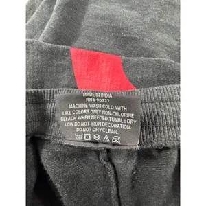True Religion Womens Joggers Black Red Horseshoe Logo Loungewear Sweatpants M thumbnail 6