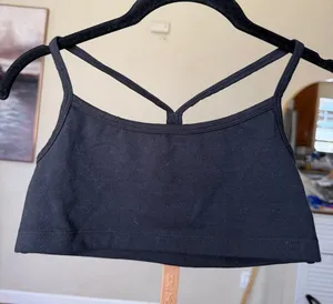 SKIMS Outdoor Scoop Bralette Wireless Bra Onyx Black Small NWT thumbnail 1