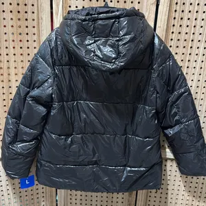 Two By Vince Ladies Puffer Jacket Black Size L thumbnail 2