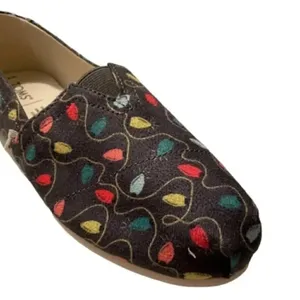 Toms Christmas‎ Lights Shoes 6.5 thumbnail 2