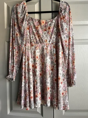 Altar’d State Floral Skater Dress thumbnail 2