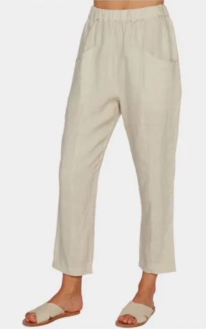 MATE The Label Willow 100% linen pants size Large thumbnail 1