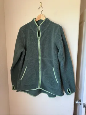 Helly Hansen Green Imperial Pile Jacket Darkest Spruce Full Zip Size XL thumbnail 2