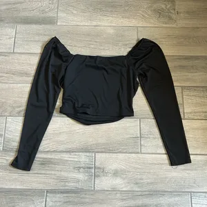 Stella Luce sheer sleeve top thumbnail 4