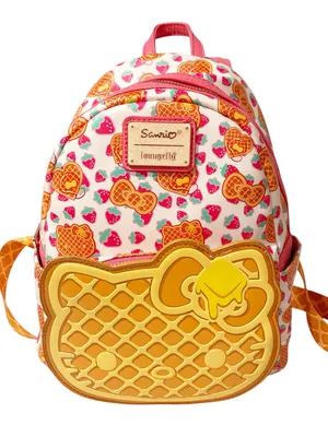 Loungefly Sanrio Hello Kitty Breakfast Waffle Mini Backpack thumbnail 1