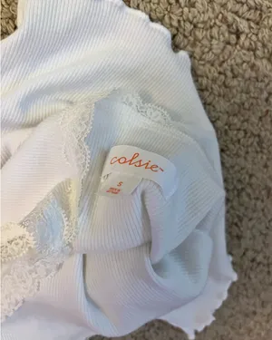 Target Basic tank top lace white thumbnail 4