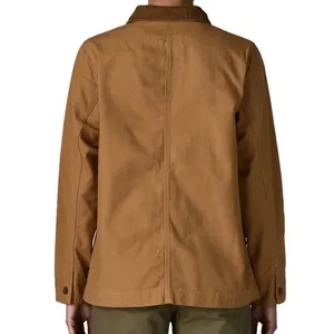 Patagonia Women's Point Reyes Canvas Coat Nest Brown Small NWT ($159 Retail) thumbnail 2