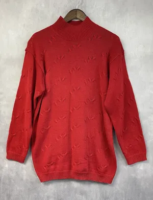 Vintage Partners Mervyns Womens Sweater Size M‎ Textured Preppy Retro 90s Indie thumbnail 1