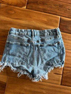 ZARA Denim Shorts thumbnail 3