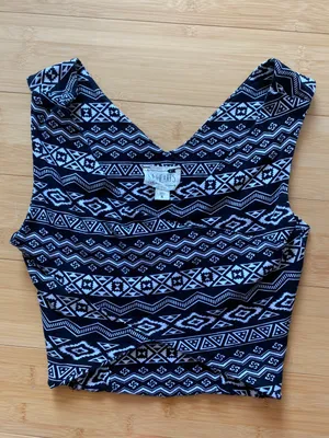 Boho Cropped Top thumbnail 1