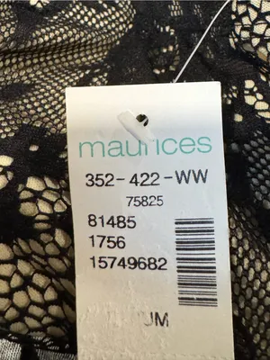 Maurices Lace Overlay Floral Spaghetti Strap Blouse with Adjustable Straps thumbnail 5