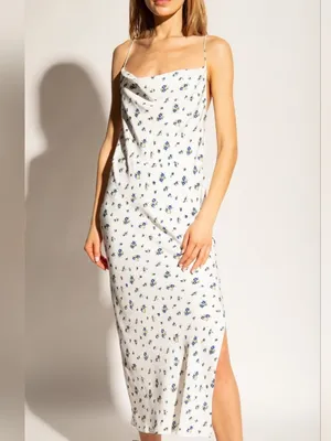 Revolve x Samsoe Samsoe Apples ML Dress In Sun Bouquet Floral NWT Size Medium thumbnail 3