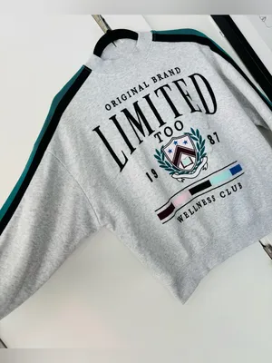 Vintage Limited Too Crewneck cotton Sweatshirt women's small measurments inside thumbnail 3