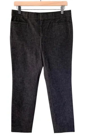NWT Banana Republic Women’s Sloan Fit Pants Dark Grey Size 4 Petite thumbnail 1