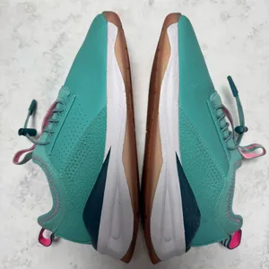 Women's Clove Pacific Palm Sneakers Nurse Healthcare Shoes 8.5 Teal and Pink thumbnail 3