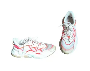 Adidas Pink and White Sneakers thumbnail 1