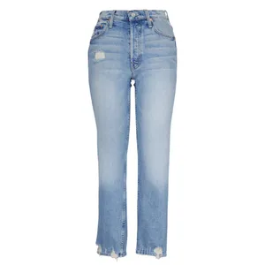 Mother Superior Tomcat Relaxed High Rise Distressed Jeans Capsule Denim Cropped thumbnail 2