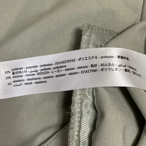 Zara Women's Green High Rise Barrel Cuffed Casual Baggy Trousers Pants Size M thumbnail 5