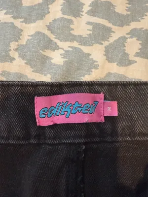 Edikted Black Jeans Low-Rise Petite thumbnail 2
