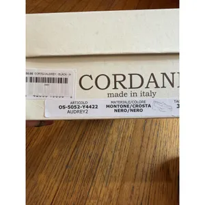 Cordani Shoes Womens Size 9 Black Audrey2 Made In Italy Lug Sole Loafers thumbnail 4
