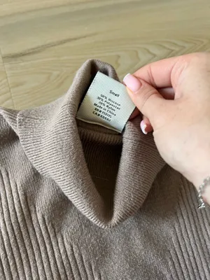 Varley Ravena ribbed-knit turtleneck top thumbnail 7