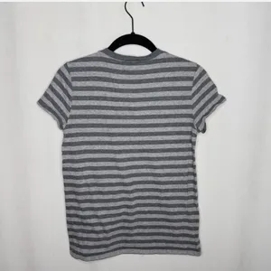 Lacoste V neck stripe classic tee Tshirt 36/S thumbnail 2