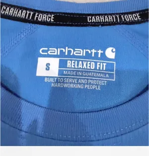 Blue Carhartt T-shirt NEVER WORN thumbnail 2