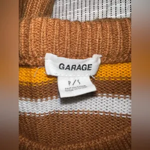Garage Brown‎ Striped Cropped Sweater Size P/S (XS/S) thumbnail 3