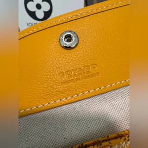 SOLD LOCALLY 🙌✨Goyard Orange/yellow Goyardine pouch Patterned Wallet thumbnail 11