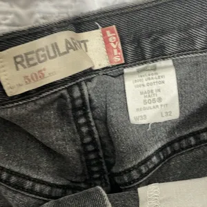 Distressed Black Levis Shorts thumbnail 3