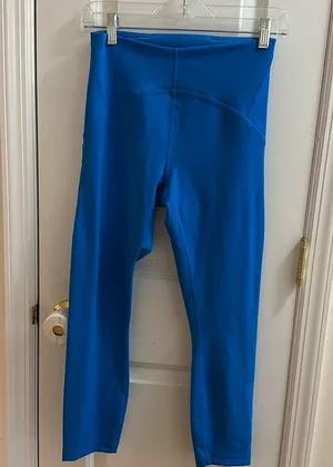 LULULEMON INSTILL LEGGINGS POOLSIDE BLUE thumbnail 2