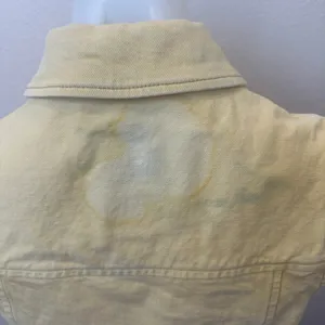 Tanya Taylor Butter Yellow Denim Vest Top SIZE 4 Waistcoat Western Designer $345 thumbnail 12
