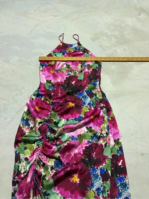 Parker black revolve Selena Floral Midi Dress pink 0 thumbnail 6