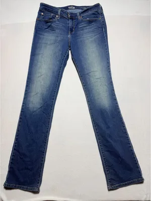 Levi’s Signature Modern Straight Women’s Jeans Size 12L W31 L34 Medium Wash thumbnail 1
