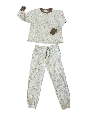 Secret Treasures Celestial Stars Lounge Pajama Set Top XS Pants S Fits Small/M thumbnail 4