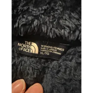 The North Face Osito Hybrid Vest Womens XL Navy Y2K Faux Fur Fleece NF0A337P thumbnail 7